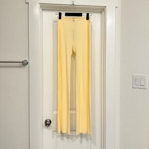 SKIMS Light Cream Ribbed Fabric